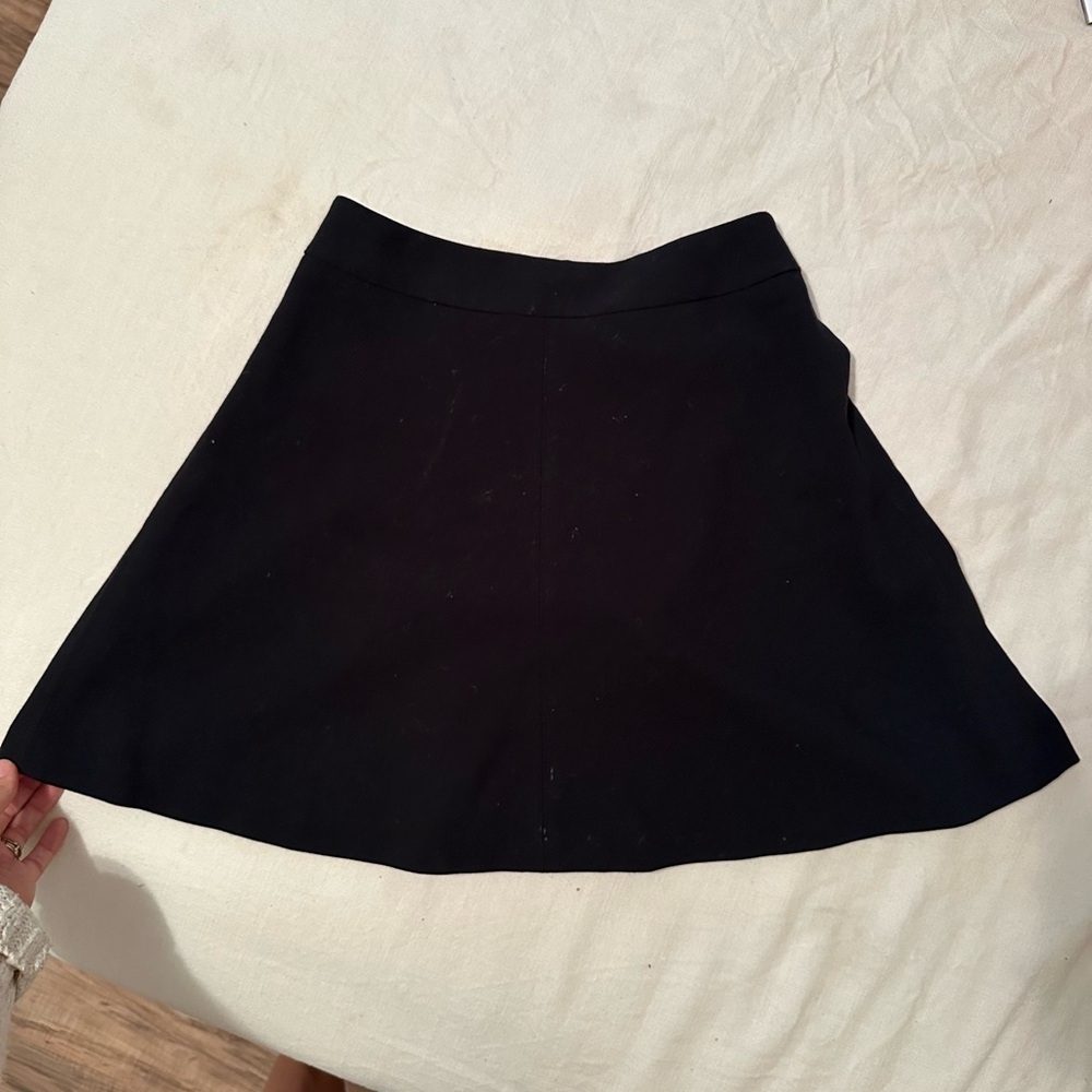 Black A-Line Skirt